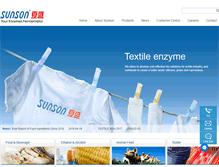 Tablet Screenshot of chinaenzymes.com